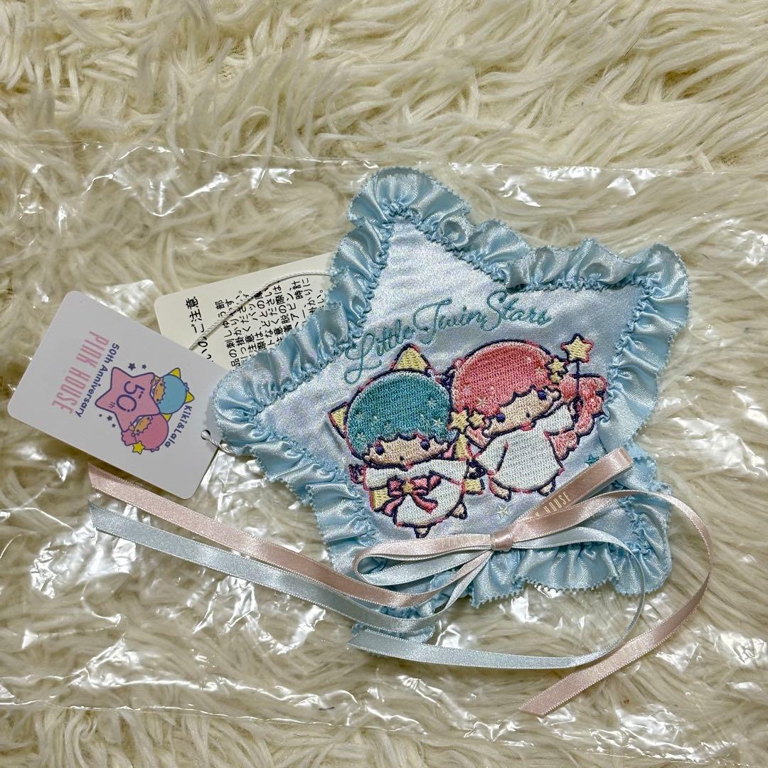 ピンクハウス リトルツインスターズ ワッペンブローチ