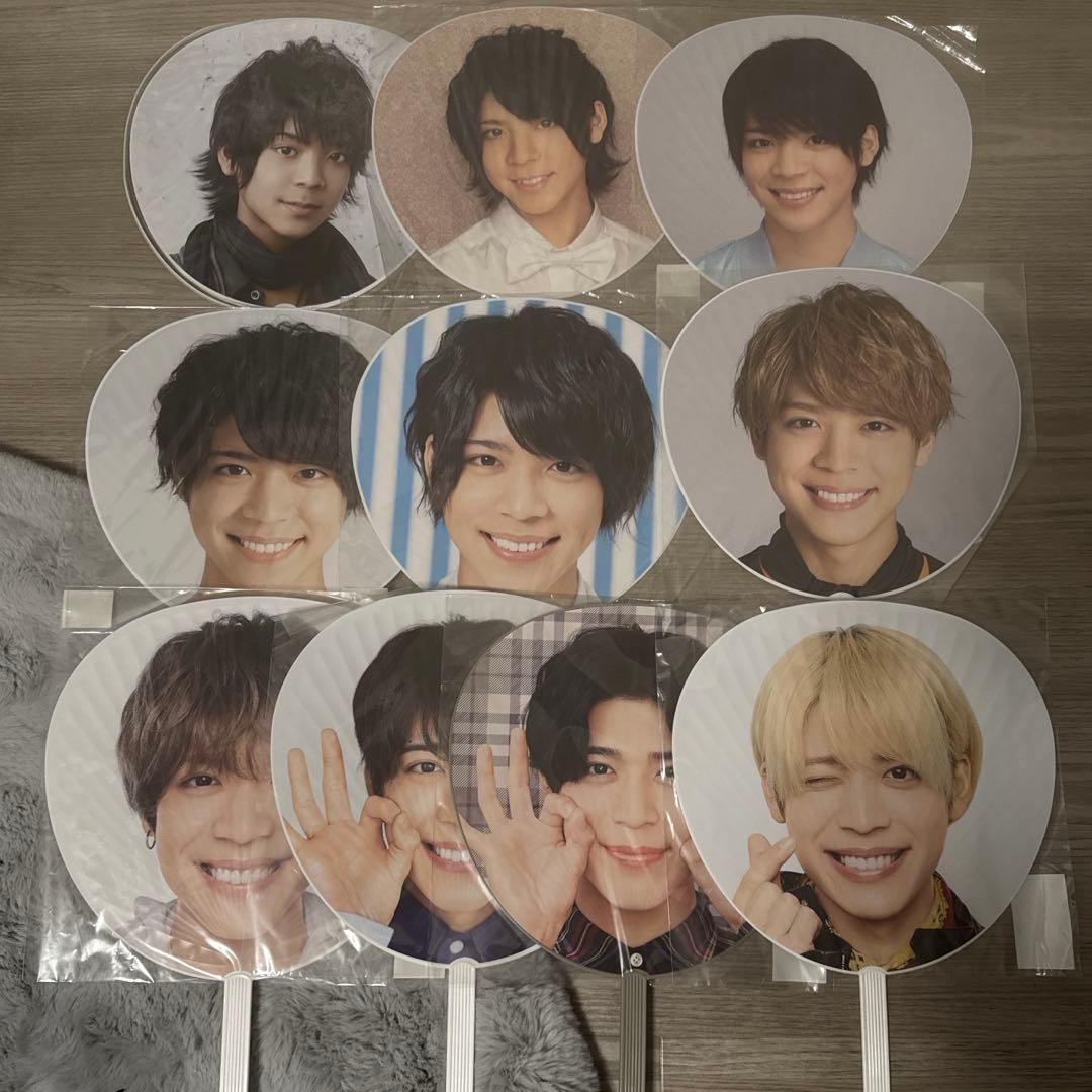 SexyZone timelesz 松島聡 歴代うちわ セット - メルカリ