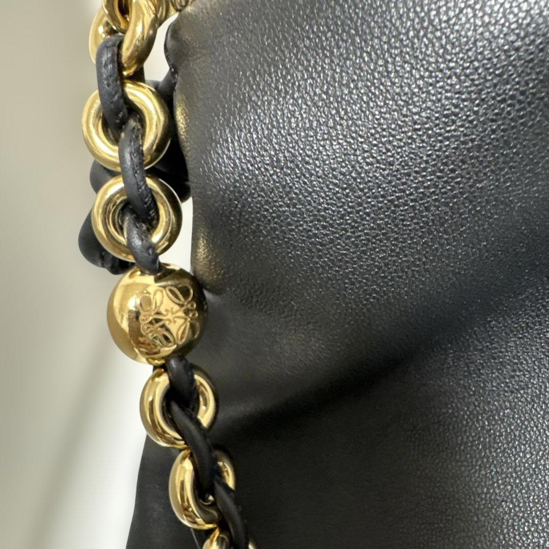 LOEWE ロエベ フラメンコパース ミディアム ブラック 正規品