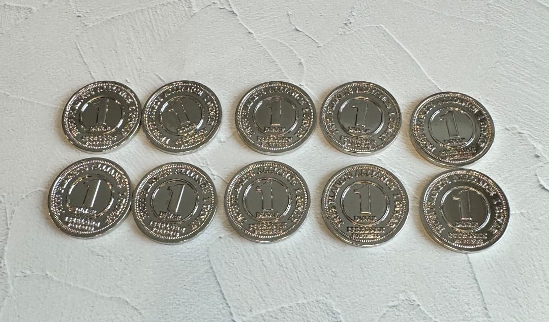 銀河英雄伝説 イゼルローンフォートレス 自由惑星同盟 ディナール銀貨