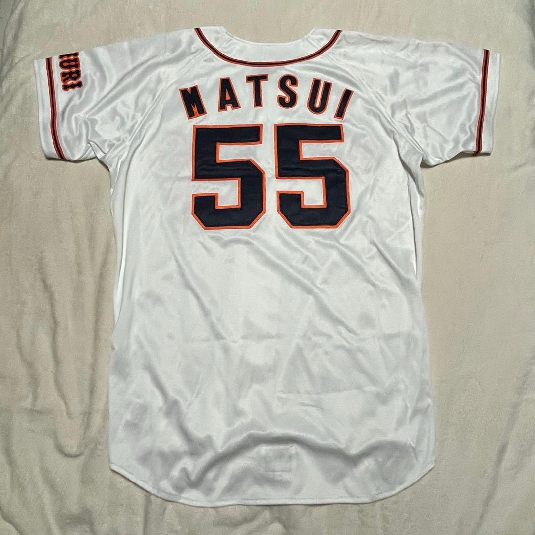 2014 読売ジャイアンツ 80周年 松井 秀喜 adidas 復刻ユニフォーム