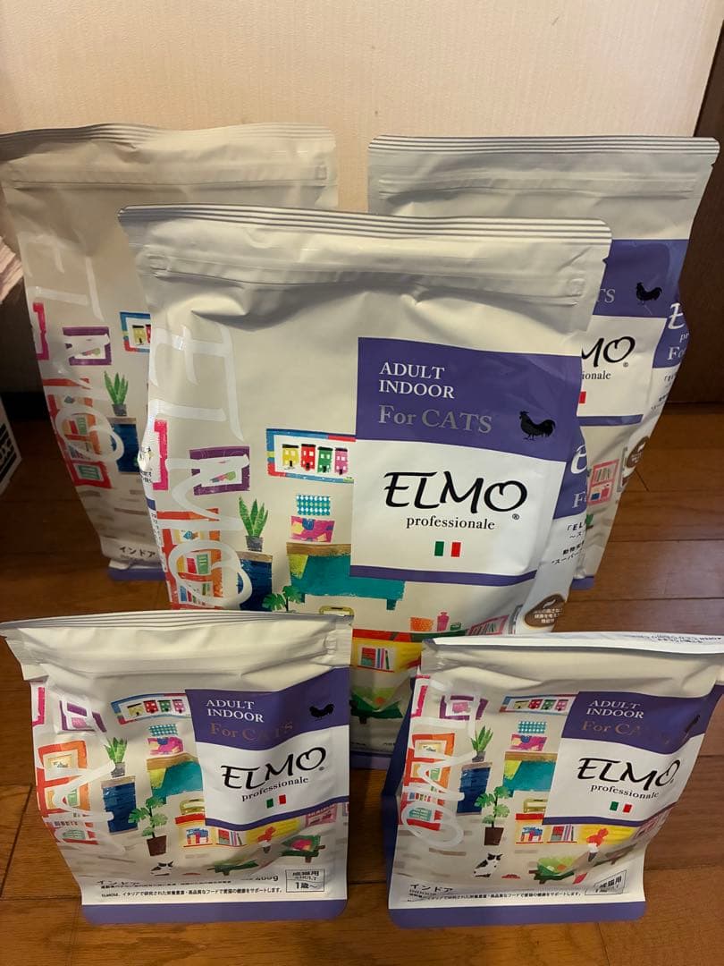 ELMO インドア用ドライフード 400g & 2kg - メルカリ