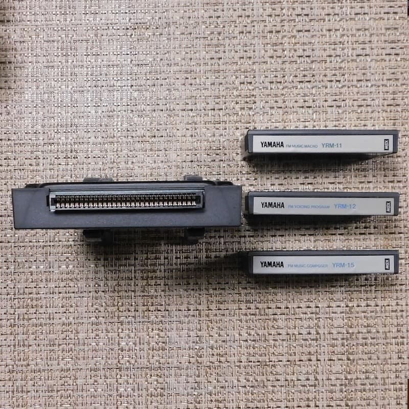 ナ*ン様 ヤマハ MSX FM音源用ROMカセット 4点 動作確認済みの通販はau