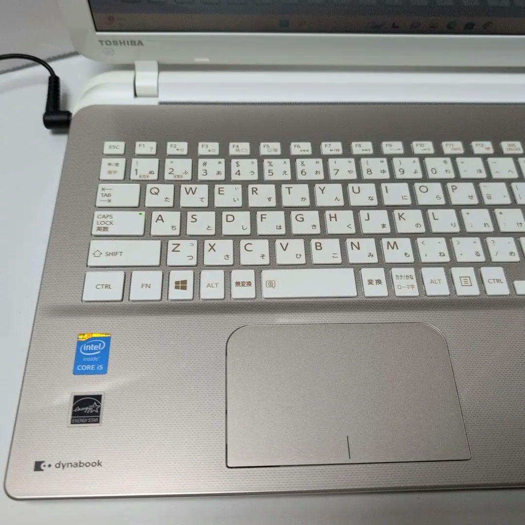 けん様 専用 SSD512GBカメラ付き本体金色でキーボードが白色のレアカラー