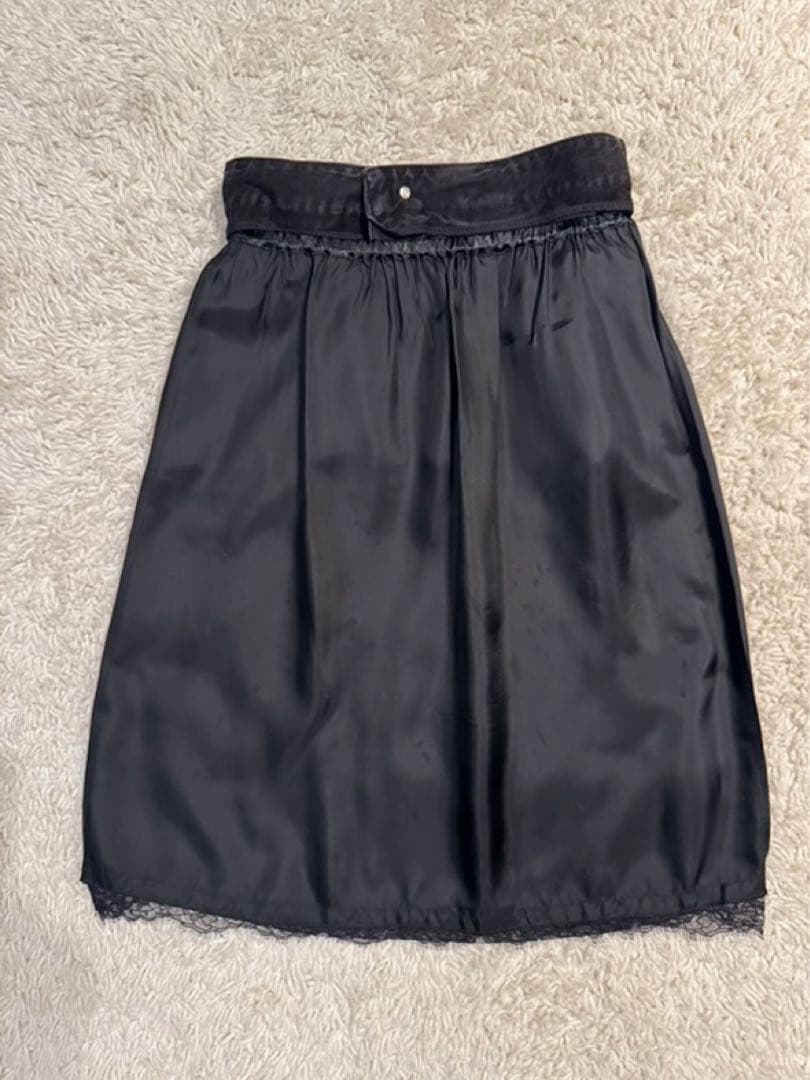 【美品】MM6 Maison Margiela デニムドッキングスカート