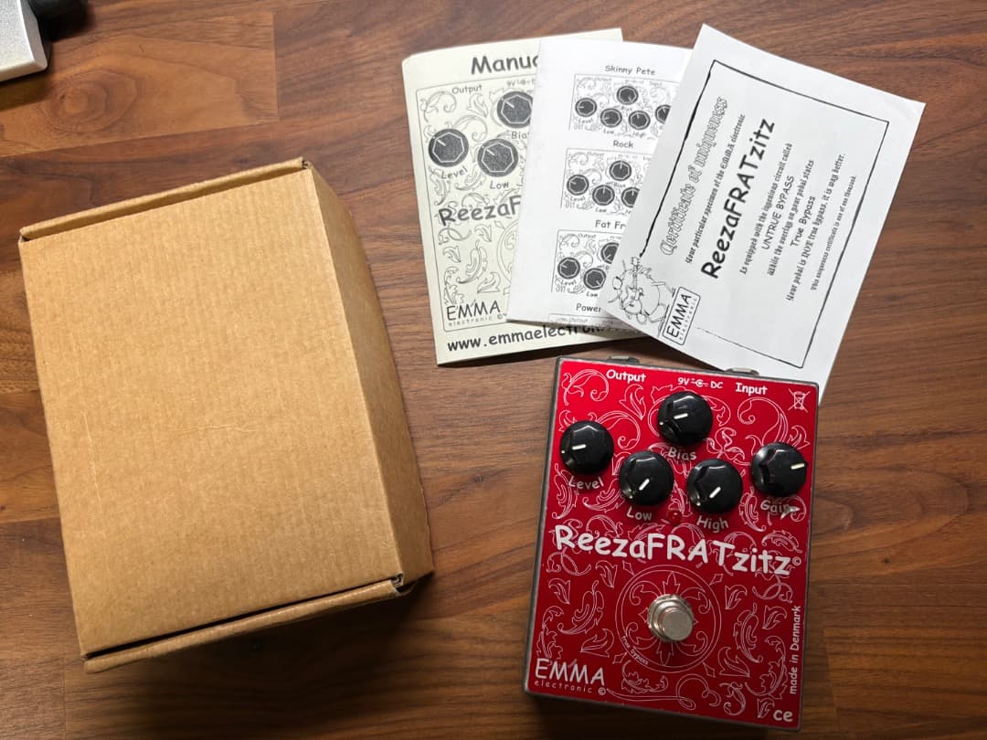 EMMA ReezaFRATzitz Ⅱギターエフェクター EMMA ReezaFRATzitz II ｜イケベ楽器店オンラインストア