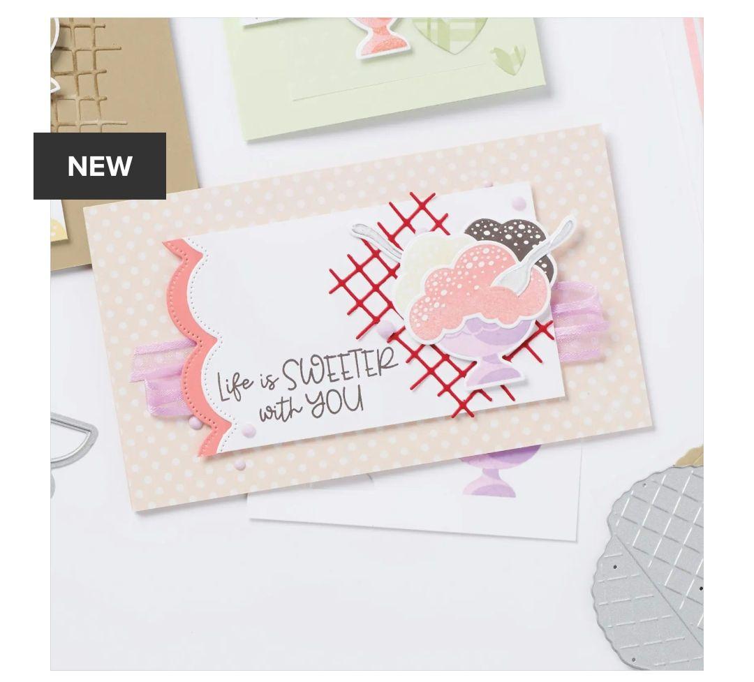 1点限り♡大人気のミルクシェイクスタンプとダイ スタンピンアップ