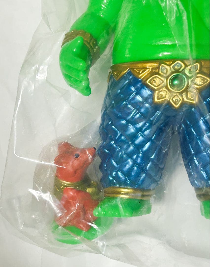 サンガッツ本舗 ガネーシャ グリーンハンズカラー SUNGUTS ソフビ