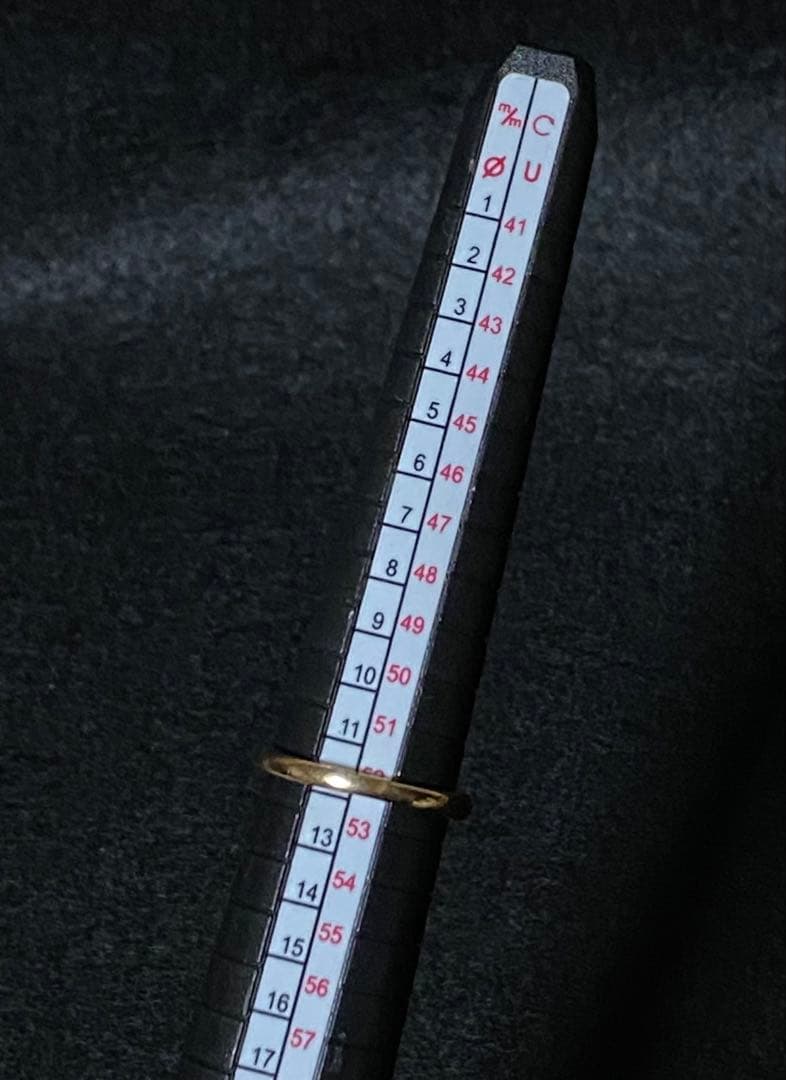 天然ダイヤモンド プラチナハーフエタニティリング 金 K18