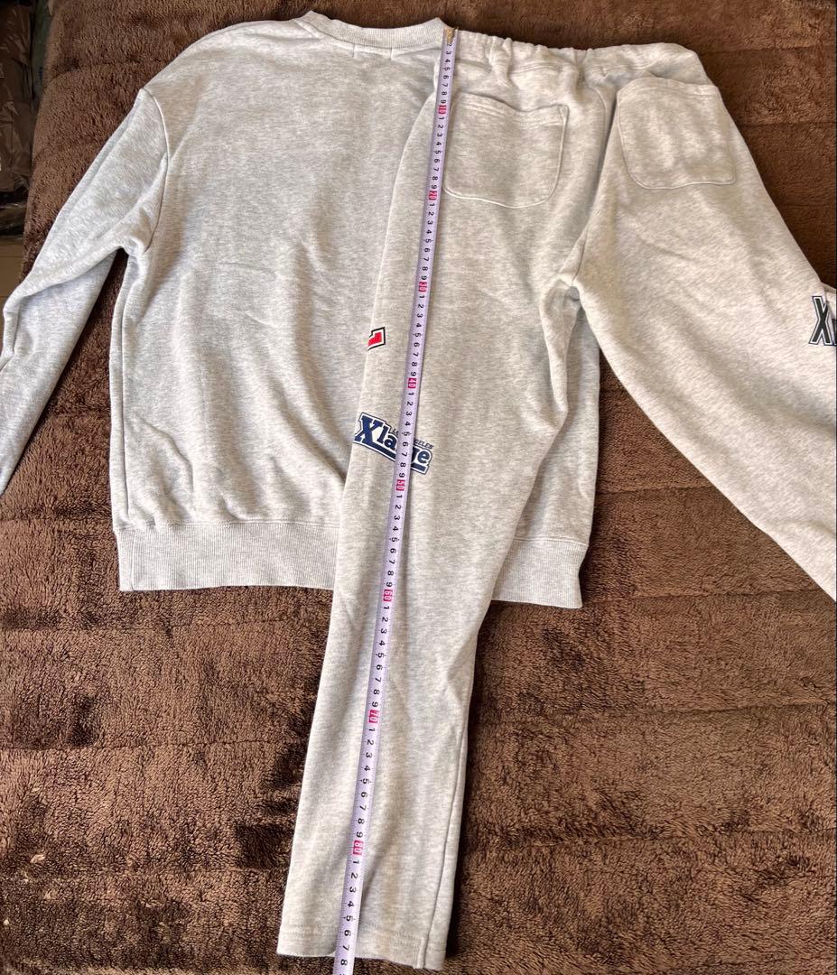 超美品　XLARGE KIDSトレーナーとロングパンツセット 140 裏毛