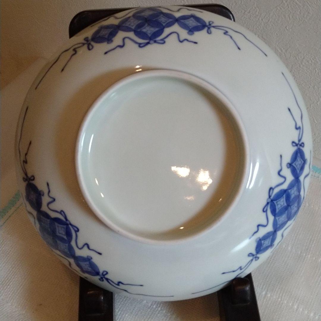 整理NO.58　鍋島染付皿（江戸後期）