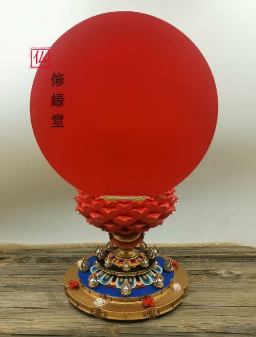 修縁堂】真言密教 密宗 細工 爱染明王仏像 置物 仏壇 仏像