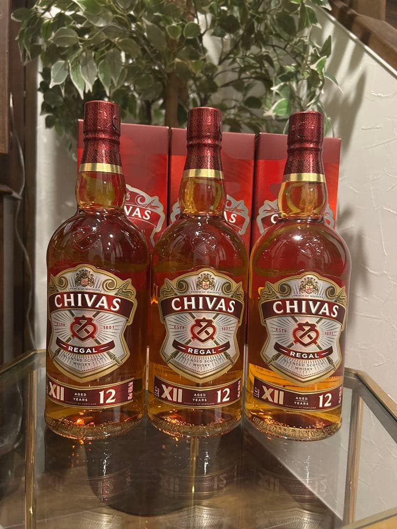 CHIVAS REGAL 大容量1000ml 12年 3本セット Amazon.co.jp: 【 コストコ 】シーバスリーガル12年 1L×3本セット