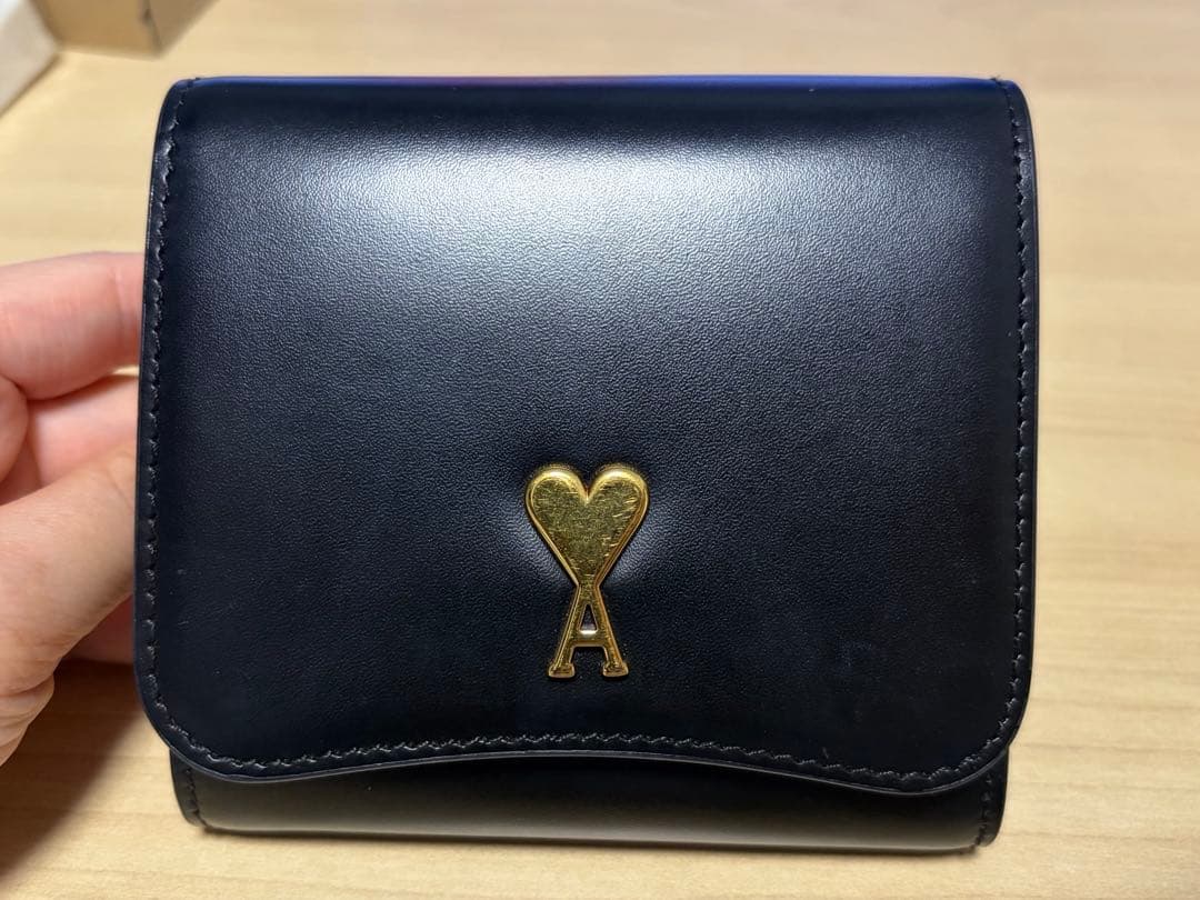 ami paris usl203-801001 二つ折り財布