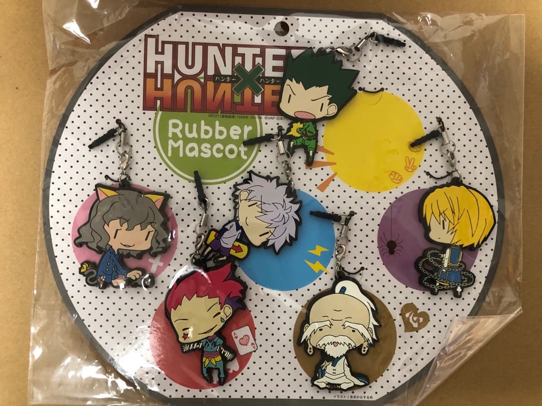コミケ HUNTER×HUNTER ハンターハンター ラバーストラップ セット