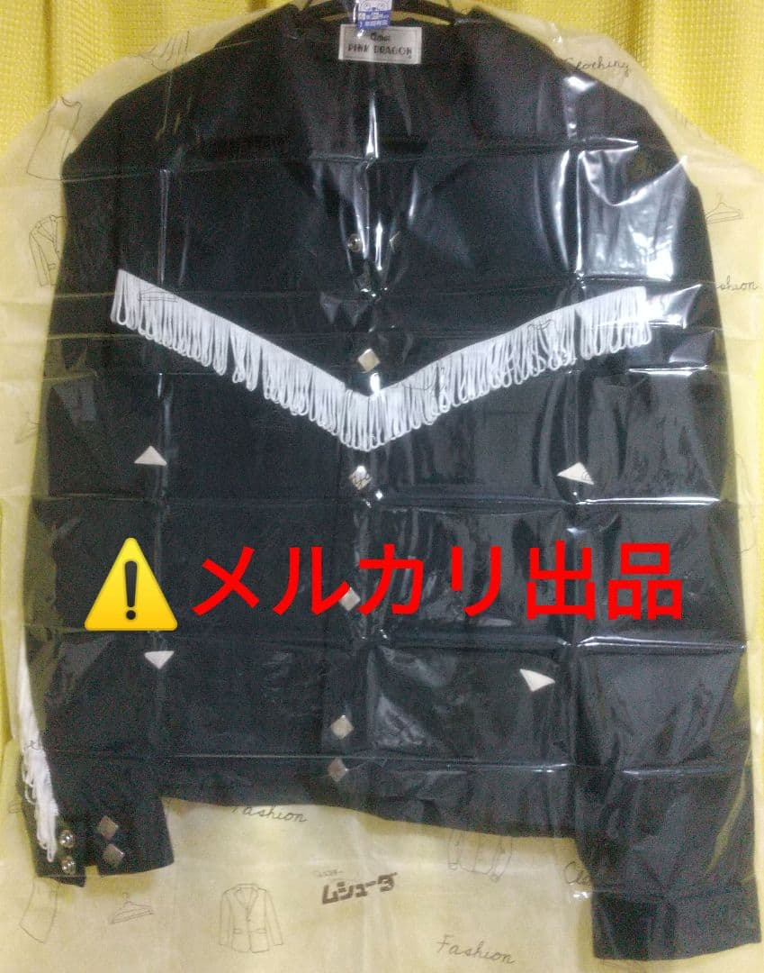 PINK DRAGON／ウエスタンブルゾン／フリンジジャケット