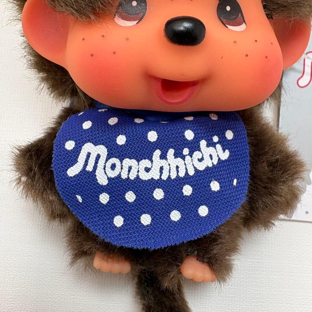 新品 推し色 モンチッチ 青色 monchhichi 2202