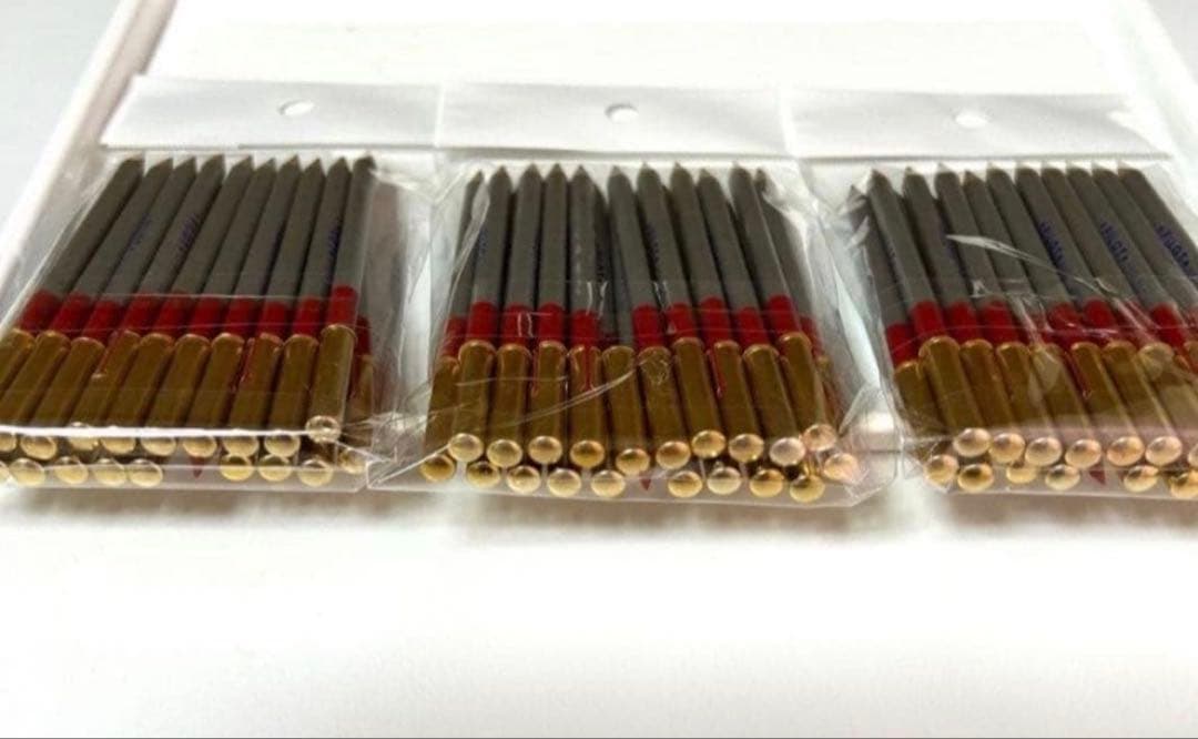 PILOT鉛筆 60本 キャップと赤色付き 2色鉛筆 希少