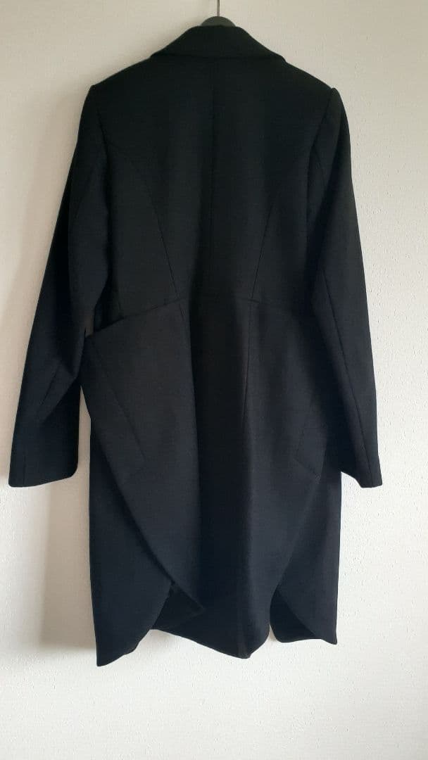 極美品！theory luxe ウールロングチェスターコート サイズ38 グレー