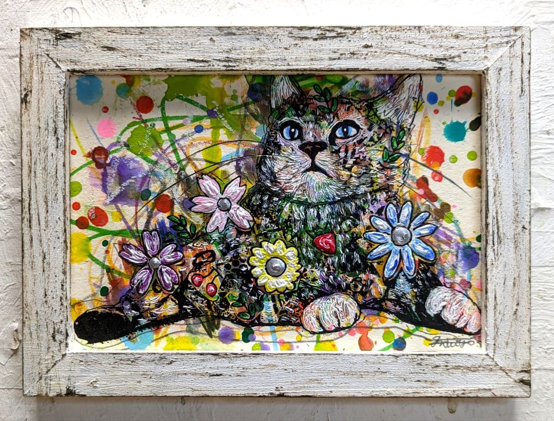 メルカリで本日中に売れなければ300円❗利益なし赤字絵画❗ラス1作品