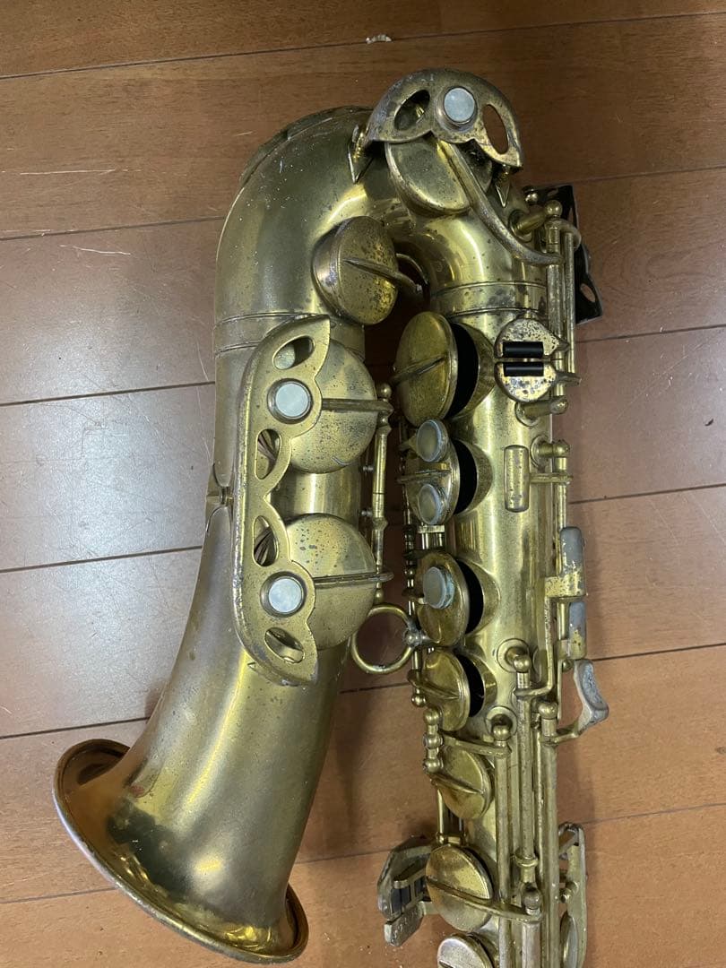 ②Nikkan アルトサックス　楽器　ゴールド