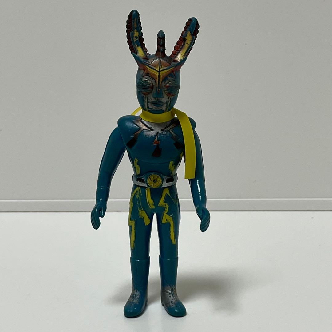 レア 当時物 ポピー イナズマン ソフビ マフラー付き