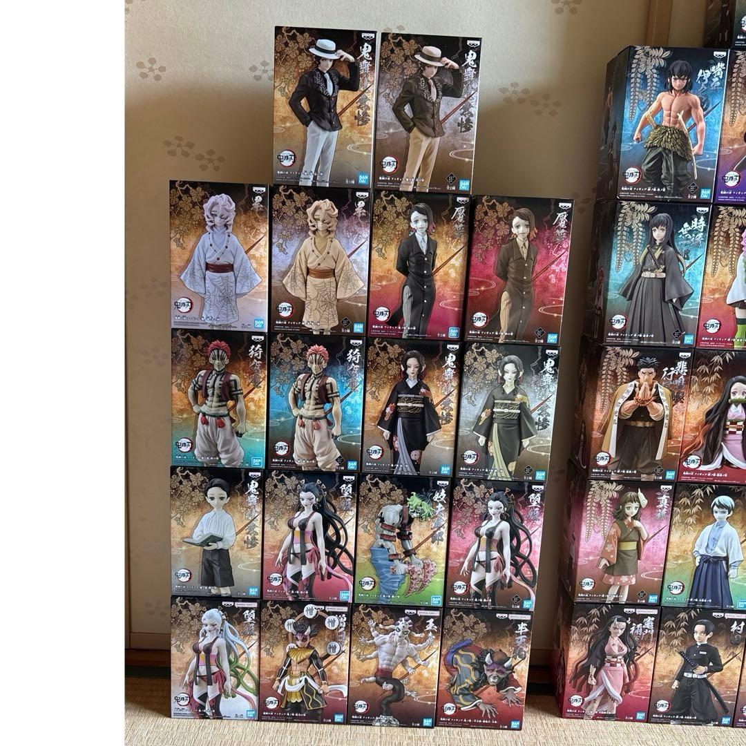 鬼滅の刃　絆ノ装／鬼の装　フィギュア　63個まとめ売り‼️