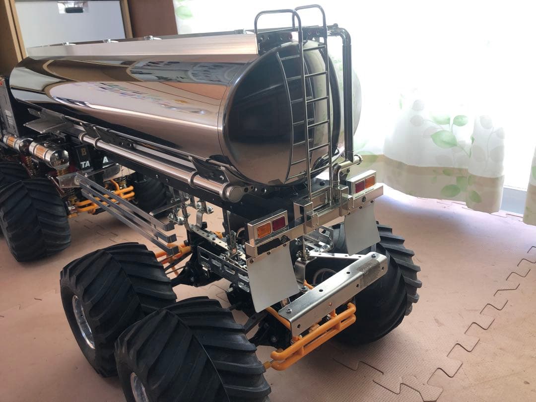 タミヤ ブルヘッド クラッドバスター 専用 4輪 タンクローリー 自家製