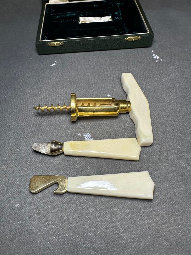 極上 ワインストッパー セット 天然素材 アンティーク 骨董 飾り物 古