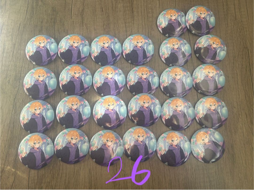 のっき 缶バッジ まとめ売り めろぱか 文化祭 めろんぱんちらいん サンタ