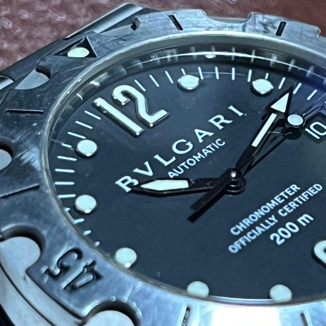 ブルガリ /BVLGARI /ディアゴノスクーバ/自動巻腕時計/メンズ