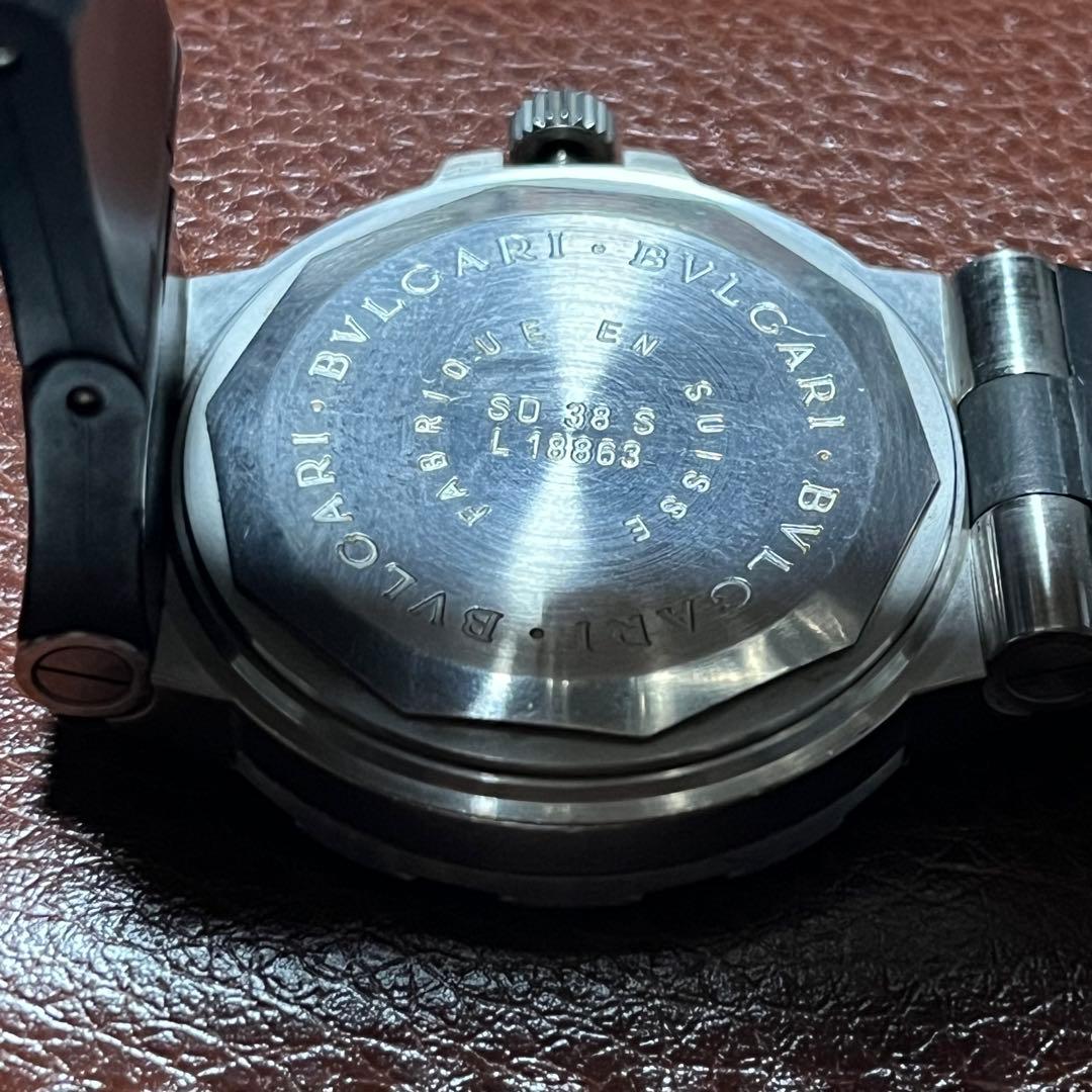 ブルガリ /BVLGARI /ディアゴノスクーバ/自動巻腕時計/メンズ