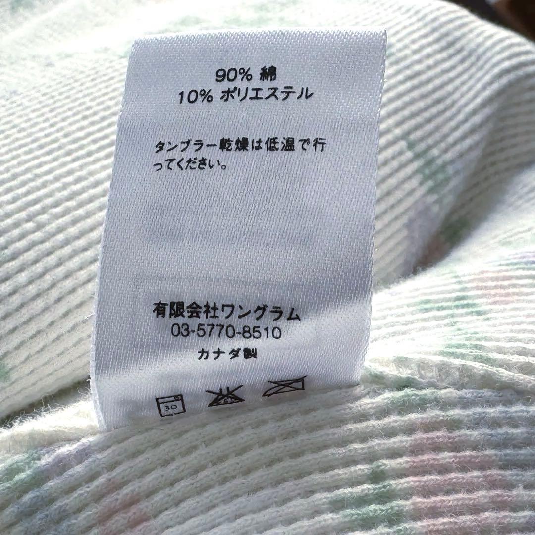 【希少】Supreme 花柄サーマル ジップパーカー L グレー 美品