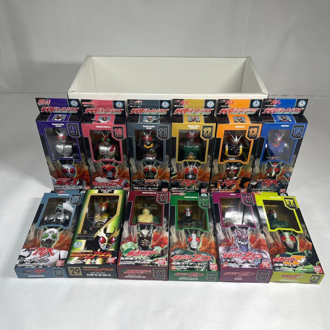 未使用 ライダーヒーローシリーズ コレクションボックス 東映ヒーロー