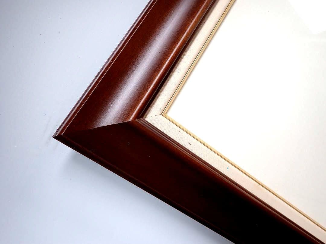 油彩画額縁 F10 アクリル板 未使用・送料込 ヤッコ型段ボールで発送