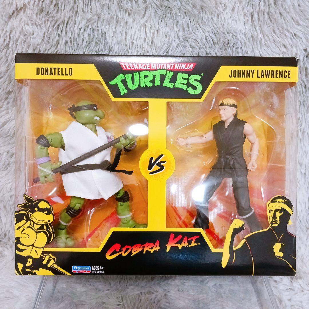 ✨海外限定✨プレイメイツ タートルズ♢コブラ会 ドナテロvsジョニー