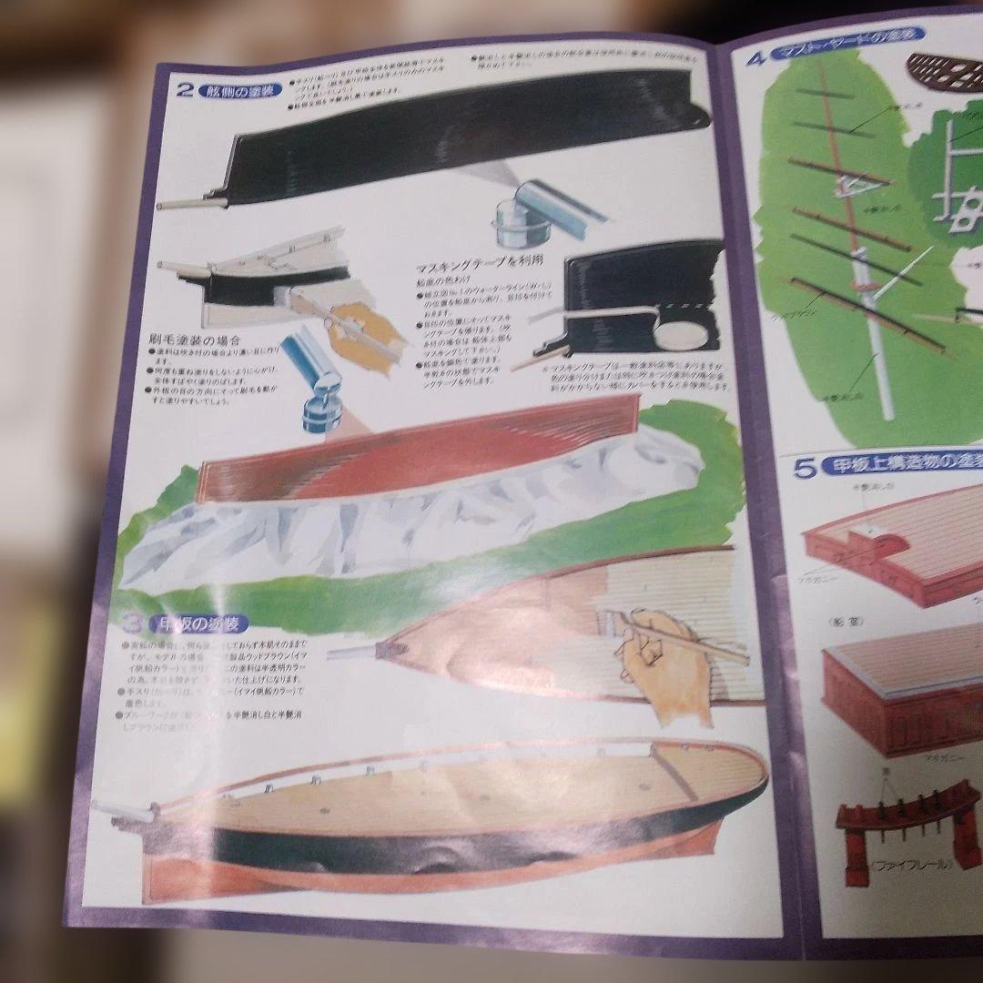 IMAI 1/80 帆船カティーサーク 木製模型キット ほぼ未使用新品 希少