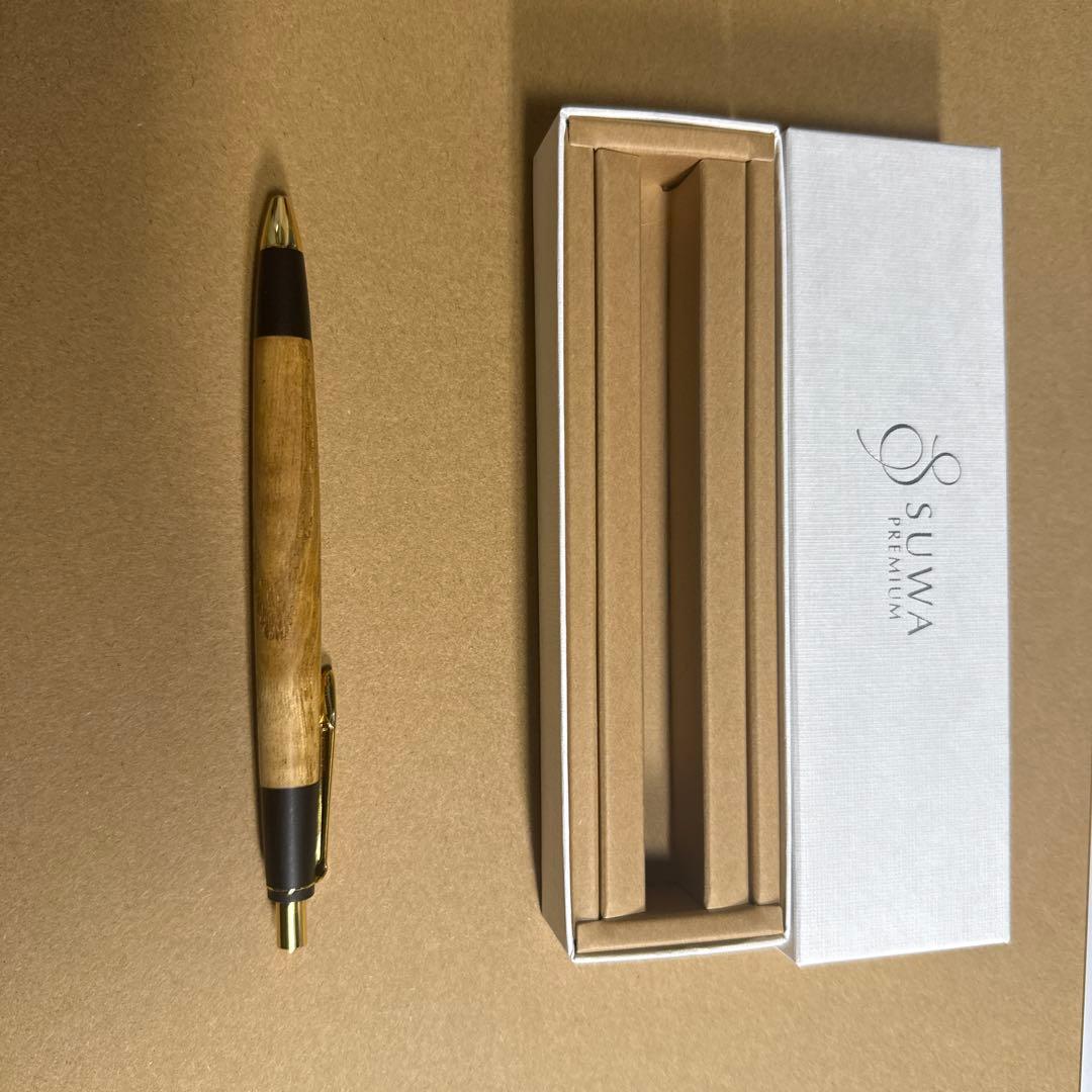 諏訪プレミアム シャープペン 栗 野原工芸似] SUWAプレミアム