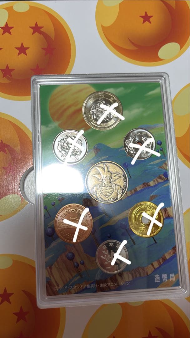 ドラゴンボール　40周年記念2025プルーフ貨幣セット