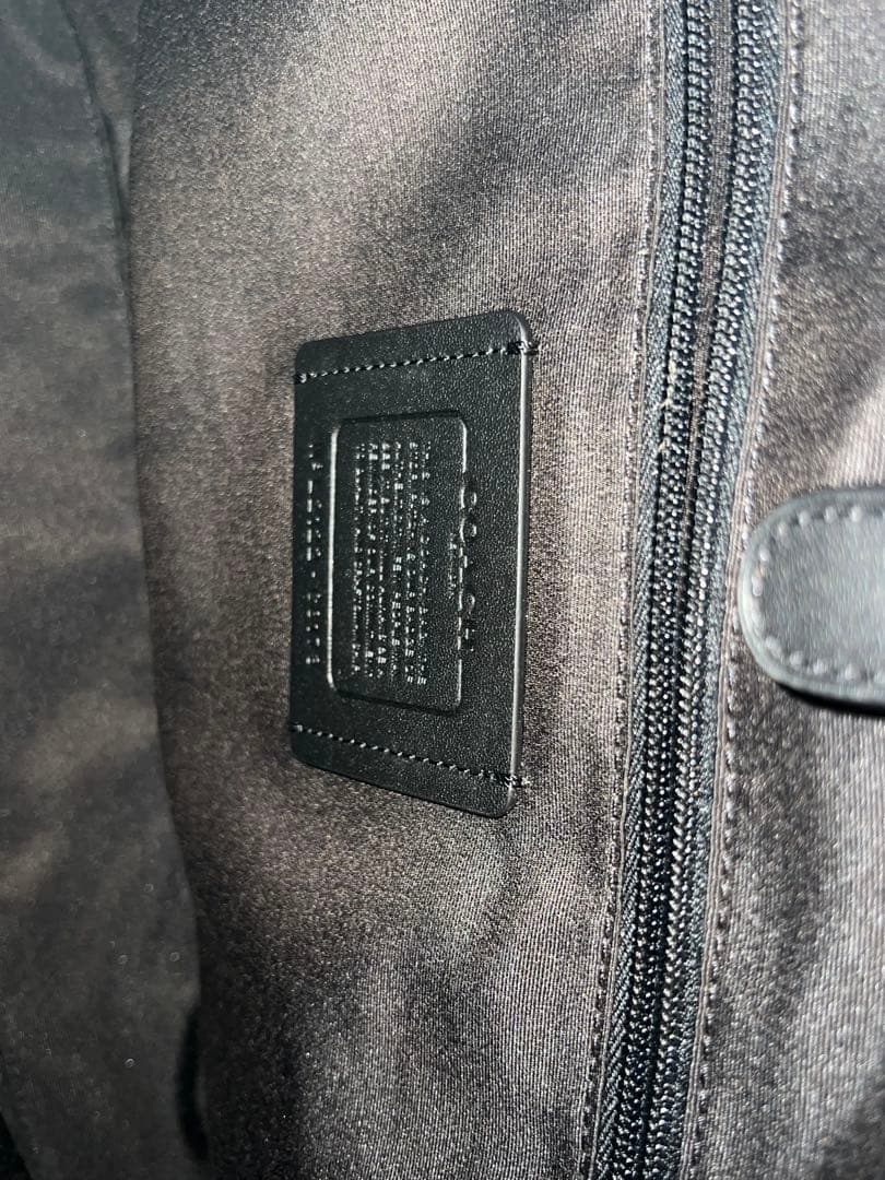 【値下げ】COACH ブラック ビジネスバッグ