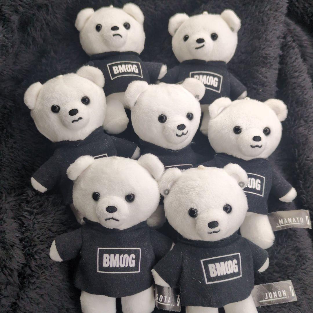 BE:FIRST BMSGパーカーくまぬいぐるみ コンプリートセット