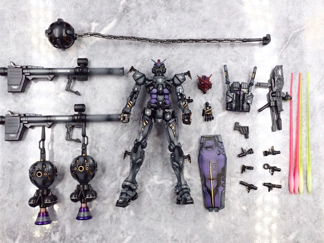 HG ジークアクス 赤いガンダム(G3カラー)全塗装 ガンプラ 塗装済み 完成品