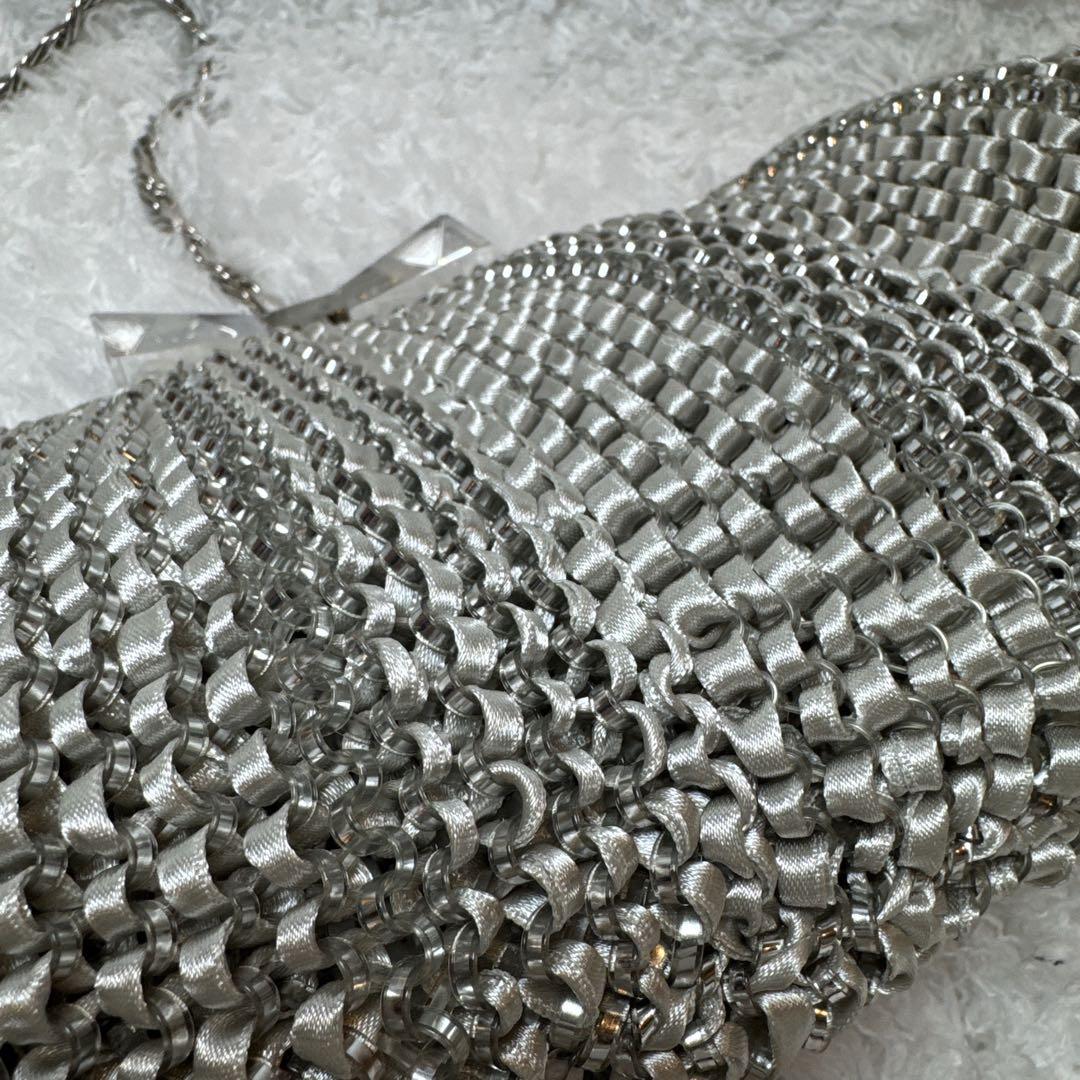 アンテプリマ クリスタッオフィオッコ ワイヤー 2way バッグ リボン がま口