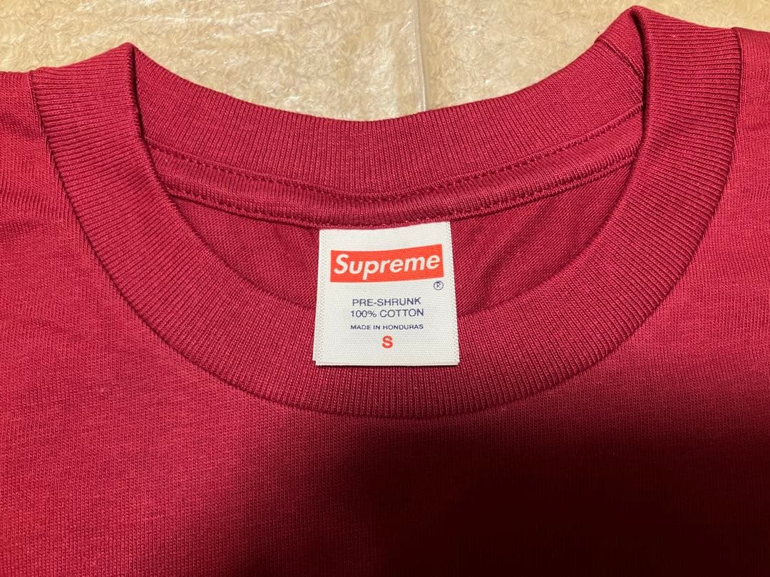 Supreme Mr.Cartoon Script Tee S Red レッド - メルカリ Supreme Mr