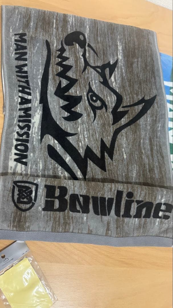 マンウィズ タオル ステッカー MAN WITH A MISSION 車に貼れちゃう