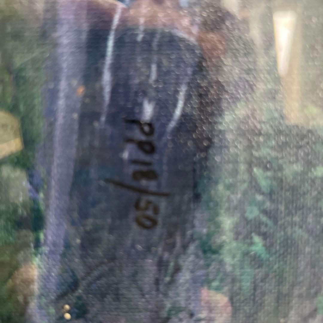 ディズニー、シルクスクリーン白雪姫と7人の小人 世界限定18/50保証書