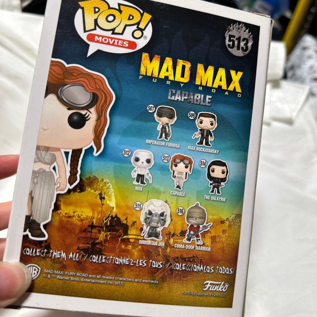ポップ！/ マッドマックス 怒りのデス・ロード 新品 CAPABLE