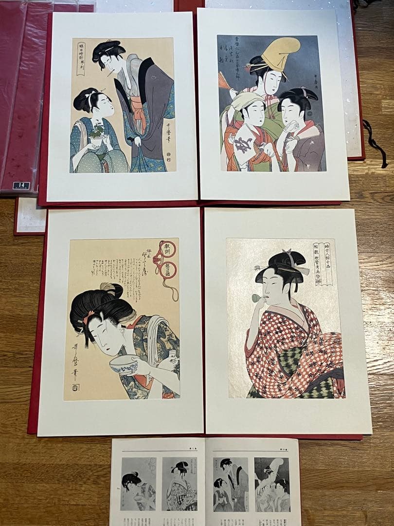 j*b様 歌麿名作選　悠々洞出版　全30枚