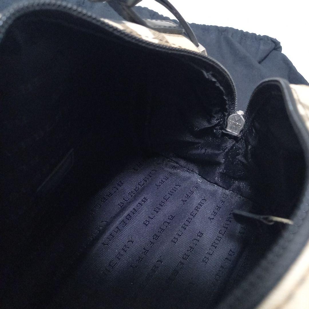 ●良品●　BURBERRY　ノバチェック　ハンドバッグ　ミニ　トート　保存袋付き