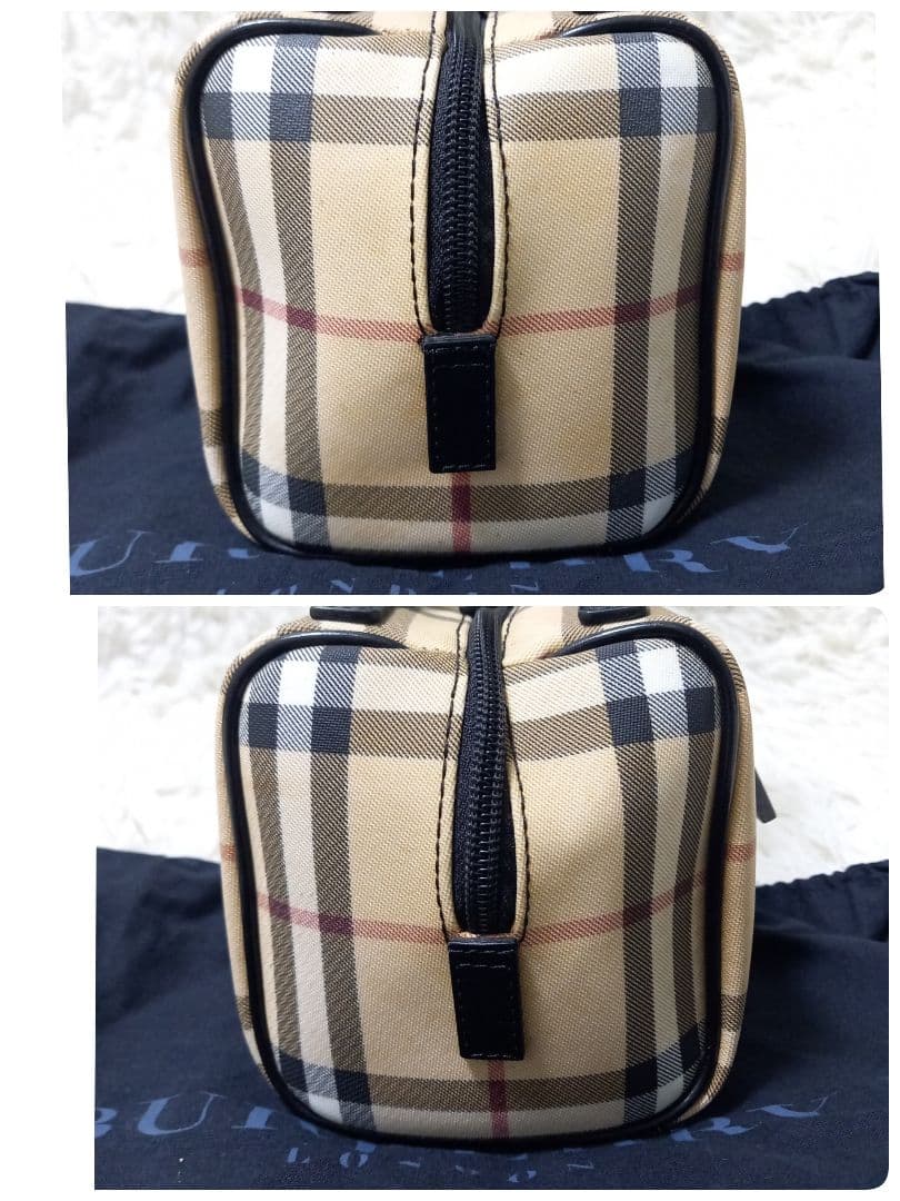 ●良品●　BURBERRY　ノバチェック　ハンドバッグ　ミニ　トート　保存袋付き